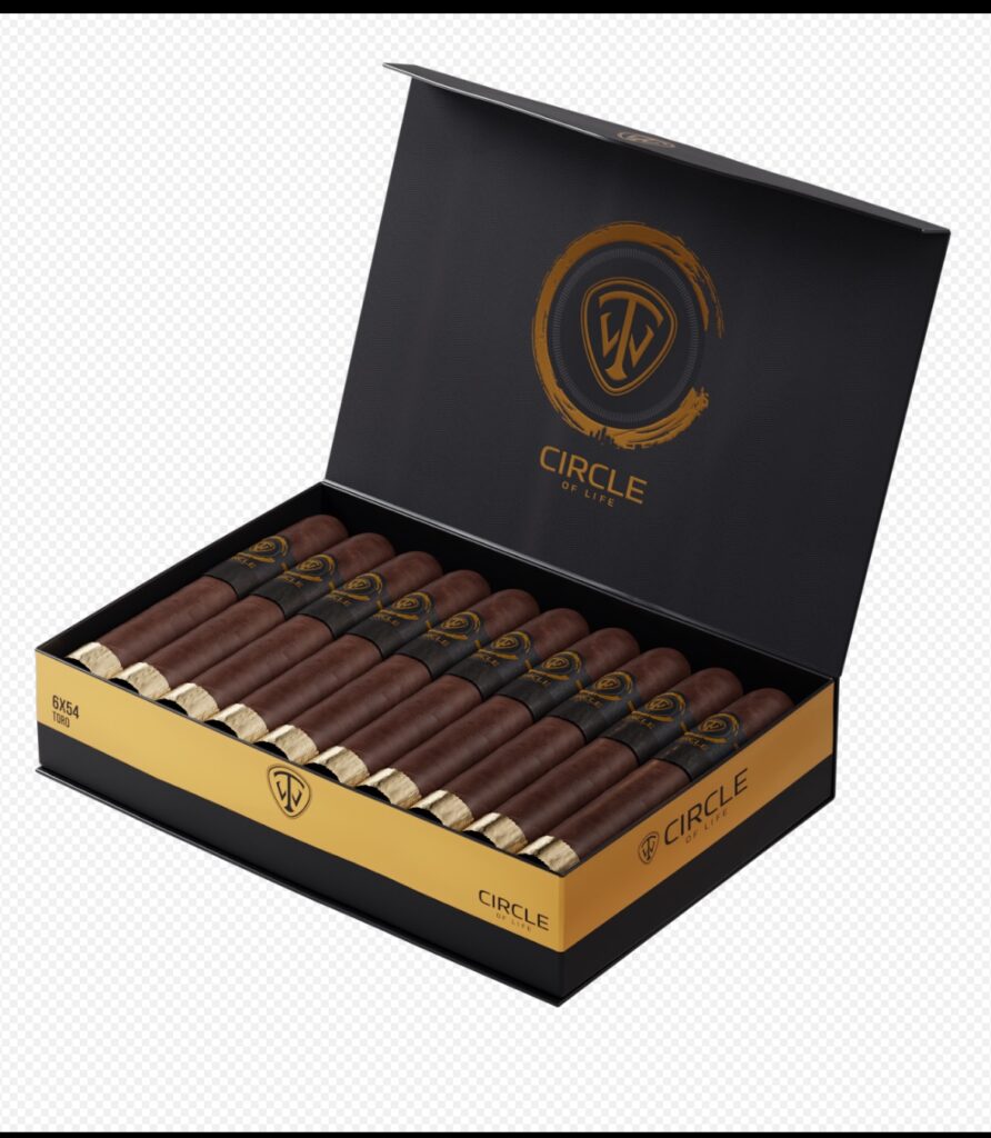 Photo of West Tampa Tobacco Co. Circle of Life Black Toro 6″x54 Box 20