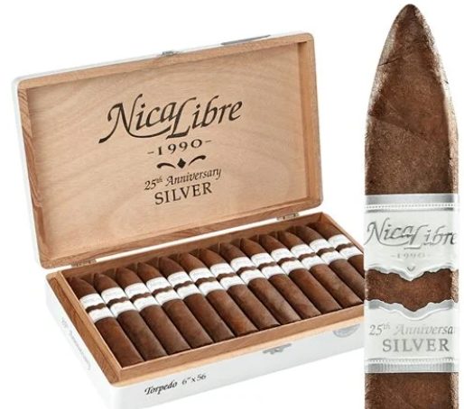 Photo of Nica Libre 25th Anniversary Torpedo (6.0″ x 56)